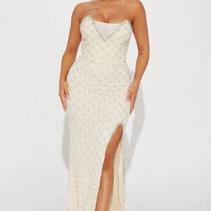 Aurelia Embellished Maxi Dress - M